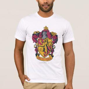ハリー・ポッター グリフィンドール Crest ゴールドとレッド Tシャツ
