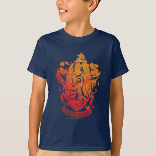 ハリー・ポッター   グリフィンドール Crest - 血の飛沫 Tシャツ