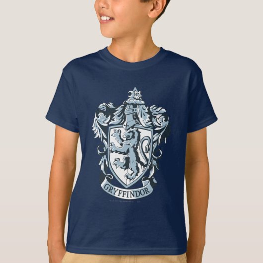 ハリー・ポッター | グリフィンドール Crest 青 Tシャツ (正面)