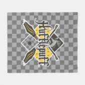 ハリー・ポッター |グリフィンドールQUIDDITCH™クレスト フリースブランケット (正面(横))