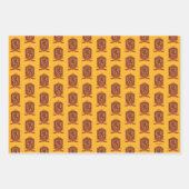 ハリー・ポッター |グリフィンドールQUIDDITCH™クレスト ラッピングペーパーシート (正面2)