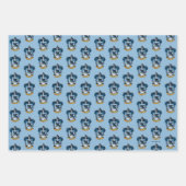 ハリー・ポッター |ゴシック様式のラベンクロークレスト ラッピングペーパーシート (正面)