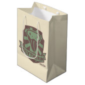 ハリー・ポッター™ | サマー・マジック スリザリン™ Crest ミディアムペーパーバッグ (正面アングル)