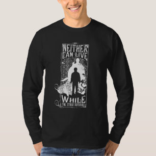 ハリー・ポッター・スペル  どちらも生きられない Tシャツ