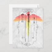 ハリー・ポッター・スペル |ハリーの杖インフォグラフィック ポストカード (正面/裏面)