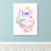 ハリー・ポッター・スペル |ハリー、ハーマイオニー、ロン・ウォーター キャンバスプリント (インサイチュ (ウッドフロア))