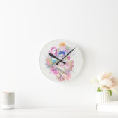 ハリー・ポッター・スペル |ハリー、ハーマイオニー、ロン・ウォーター ラウンド壁時計 (ホーム)