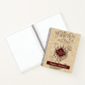 ハリー・ポッター・スペル |マラウダーの地図スケッチ ノートブック (内部)