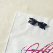 ハリー・ポッター・スペル | "常に" Doe Patrous ビーチタオル (インサイチュ)