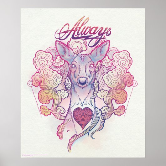 ハリー・ポッター・スペル | "常に" Doe Patrous ポスター (正面)