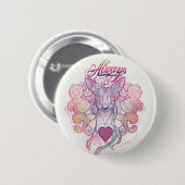 ハリー・ポッター・スペル | "常に" Doe Patrous 缶バッジ (正面&裏面)