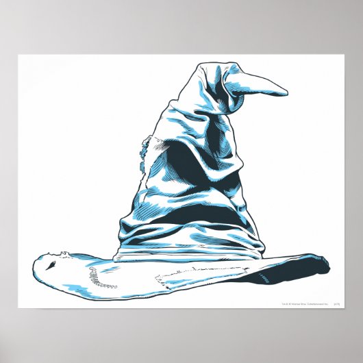 ハリー・ポッター・スペル |帽子の並べ替え ポスター (正面)