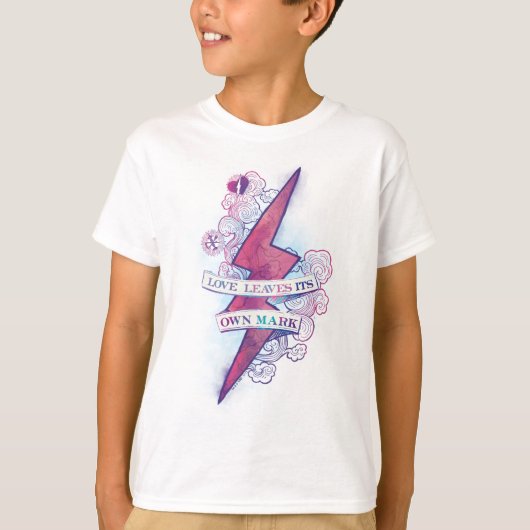 ハリー・ポッター・スペル |愛葉のマーク Tシャツ (正面)