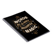 ハリー・ポッター・スペル |言葉は私たちの最も使い道である ノートブック (右側)