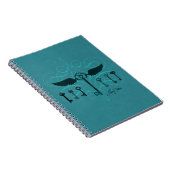 ハリー・ポッター・スペル |飛んでいる鍵 ノートブック (右側)