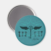 ハリー・ポッター・スペル |飛んでいる鍵 マグネット (正面/裏面)