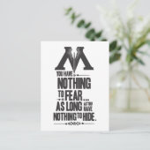 ハリー・ポッター・スペル |魔法省プロパガンダ ポストカード (スタンド正面)