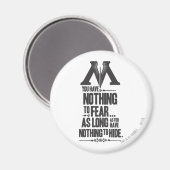 ハリー・ポッター・スペル |魔法省プロパガンダ マグネット (正面/裏面)