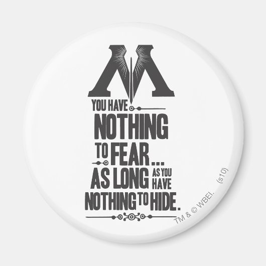 ハリー・ポッター・スペル |魔法省プロパガンダ マグネット (正面)