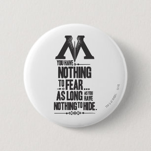 ハリー・ポッター・スペル  魔法省プロパガンダ 缶バッジ