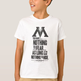 ハリー・ポッター・スペル |魔法省プロパガンダ Tシャツ