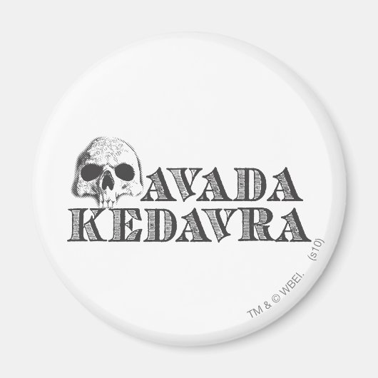ハリー・ポッター・スペル | Avada Kedavra マグネット (正面)