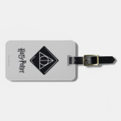 ハリー・ポッター・スペル | Deathly Hallowsアイコン ラゲッジタグ (正面横)