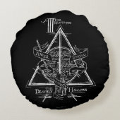 ハリー・ポッター・スペル | DEATHLY HALLOWSグラフィック ラウンドクッション (裏面)