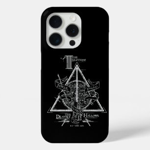 ハリー・ポッター・スペル   DEATHLY HALLOWSグラフィック iPhone 15 PROケース