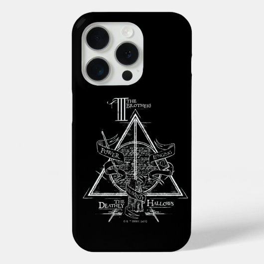 ハリー・ポッター・スペル | DEATHLY HALLOWSグラフィック Case-Mate iPhoneケース (裏面)