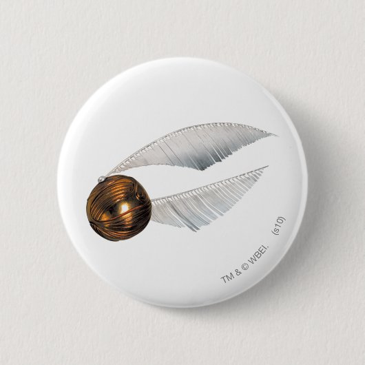 ハリー・ポッター・スペル | Golden Snitch 缶バッジ (正面)