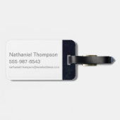 ハリー・ポッター・スペル | Lumos Maximaグラフィック ラゲッジタグ (裏面横)