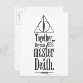 ハリー・ポッター・スペル | Master of Death ポストカード (正面/裏面)