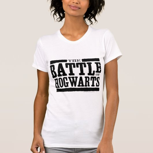 ハリー・ポッター・スペル | The Battle of Hogwarts Tシャツ (正面)