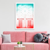 ハリー・ポッター・スペル | Wand指示グラフ キャンバスプリント (インサイチュ (リビング))