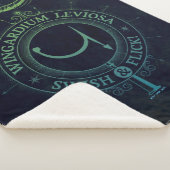 ハリー・ポッター・スペル | Wingardium Leviosa Graphic シェルパブランケット (3/4)