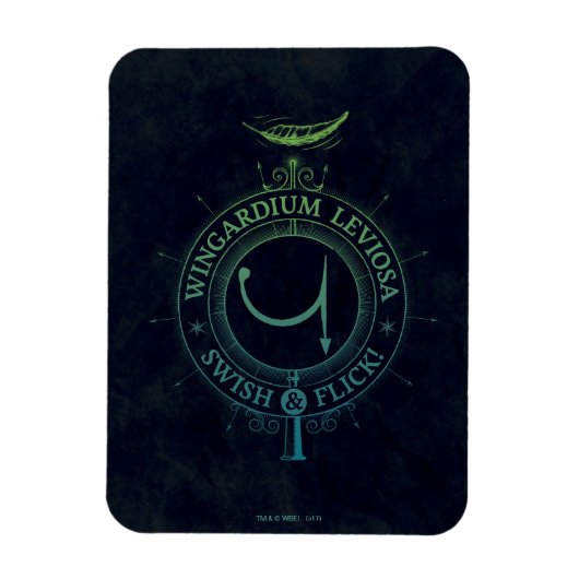 ハリー・ポッター・スペル | Wingardium Leviosa Graphic マグネット (縦)