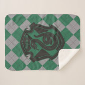 ハリー・ポッター |スリザインハウスプライドクレスト シェルパブランケット (正面(横))