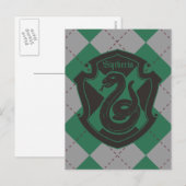 ハリー・ポッター |スリザインハウスプライドクレスト ポストカード (正面/裏面)