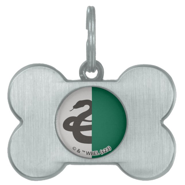 ハリー・ポッター |スリザインハウスプライドグラフィック ペットネームタグ (正面)