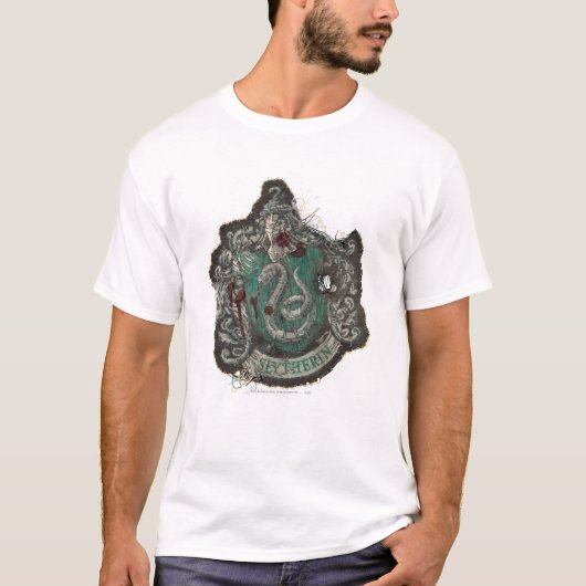 ハリー・ポッター | スリザリン crest - ヴィンテージ tシャツ (正面)