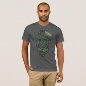 ハリー・ポッター | スリザリン Crest Tシャツ (正面フル)