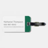 ハリー・ポッター |スレイザリンスネークアイコン ラゲッジタグ (裏面横)