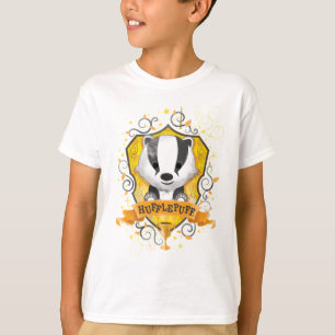 ハリー・ポッター チャーミングなハッフルパフの紋章 Tシャツ