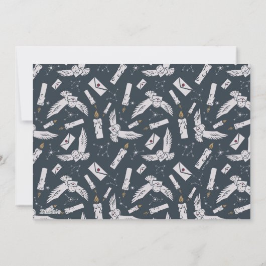 ハリー・ポッター™ ツリー - あけましておめでとう - フォト シーズンカード (裏面)