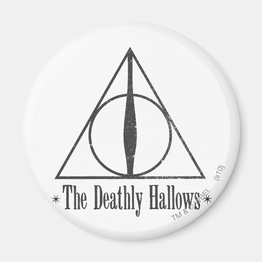 ハリー・ポッター デスの黄色の紋章 マグネット (正面)