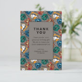 ハリー・ポッター ハウス パターン 誕生日 サンクス 招待状 (スタンド正面)