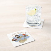 ハリー・ポッター™、ハーマイオニー、ロンがホグワーツを飛ぶ™ スクエアペーパーコースター (インサイチュ)