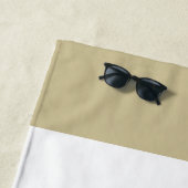 ハリー・ポッター™、ハーマイオニー、ロンがホグワーツを飛ぶ™ ビーチタオル (インサイチュ)