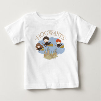 ハリー・ポッター™、ハーマイオニー、ロンがホグワーツを飛ぶ™ ベビーTシャツ